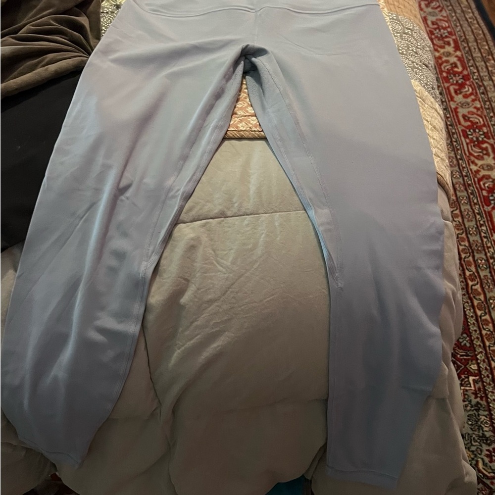 Lululemon Align 29” inseam periwinkle blue in Nulu fabric